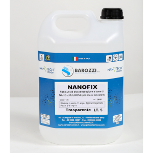 NANOFIX fissativo nanotecnologico 5,0 litri Barozzi