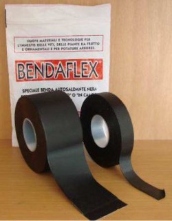Bendaflex Black Benda autosaldante per innesti "a tavolino" 10 m Agrichem Barozzi